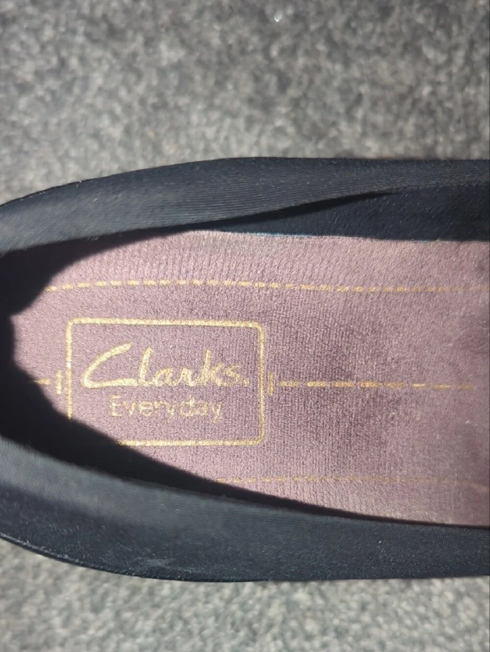 Clarks Black Women's Slip-On Loafers